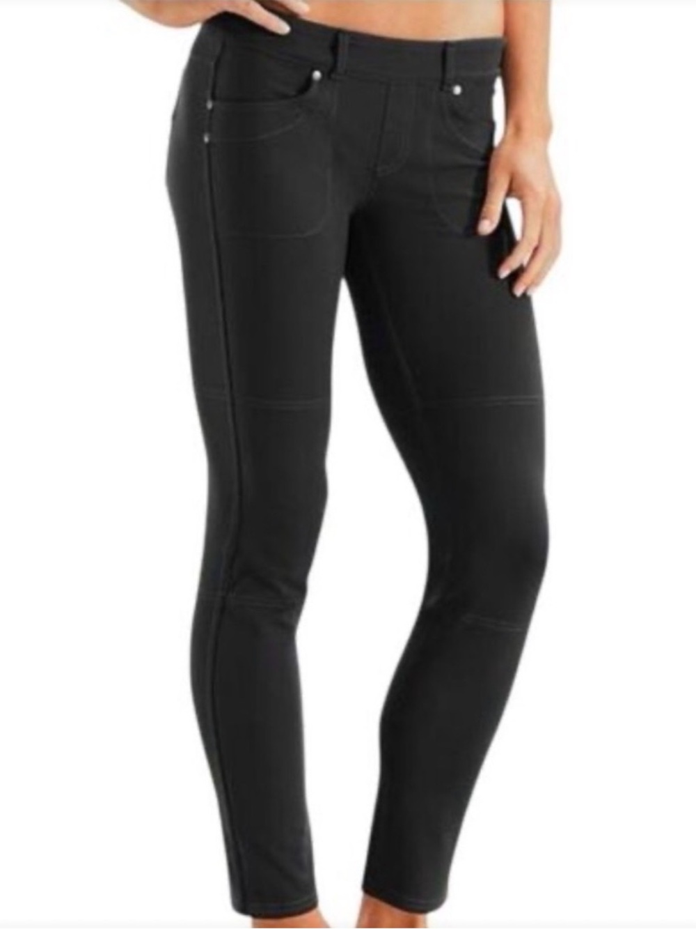 Athleta Bettona Jegging Legging Pant Gray Black Size Small